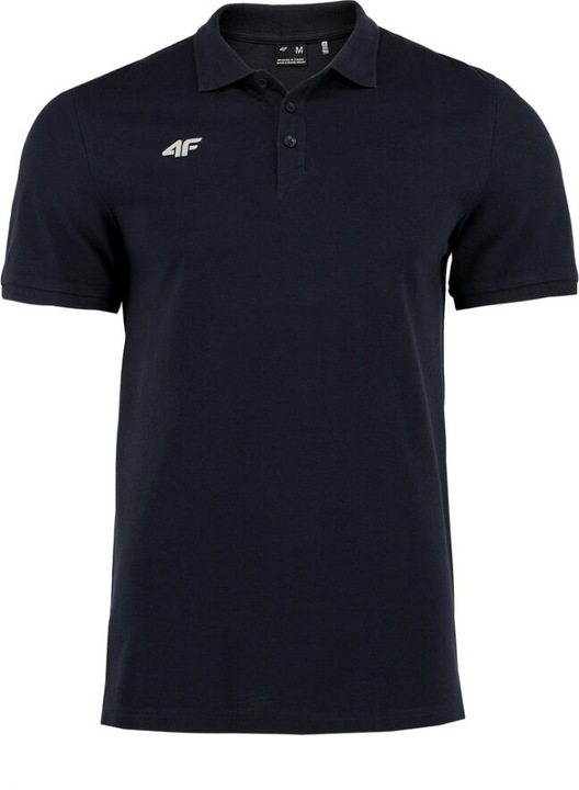 4F KOSZULKA POLO GRANATOWA POLÓWKA 100% BAWEŁNA TSM008B r. L