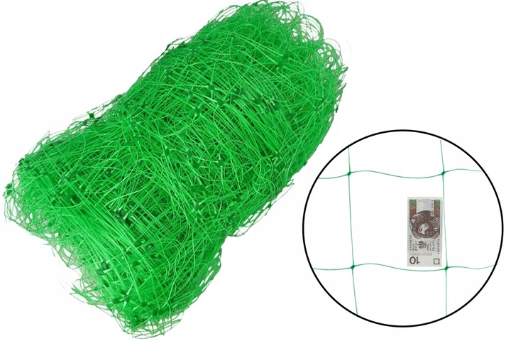 Siatka Podpora warzyw roślin pnących 2x10m 15x17cm AS-CN08151720010