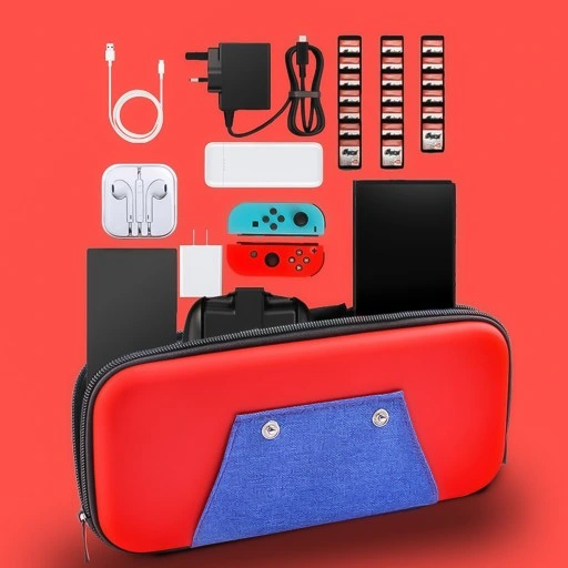 Etui Case WZMOCNIONY Do Nintendo Switch OLED Szkło