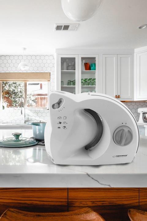 ELEKTRYCZNA KRAJALNICA PROSCIUTTO biała do pieczywa wędlin serów