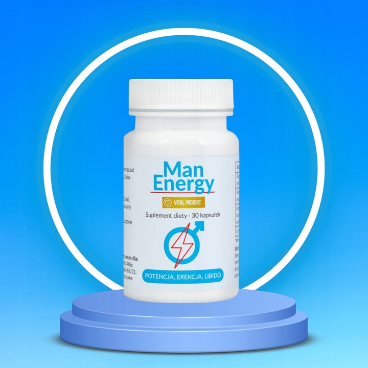 MAN ENERGY TABLETKI NA POTENCJĘ EREKCJĘ LIBIDO POZIOM TESTOSTERONU WZWÓD