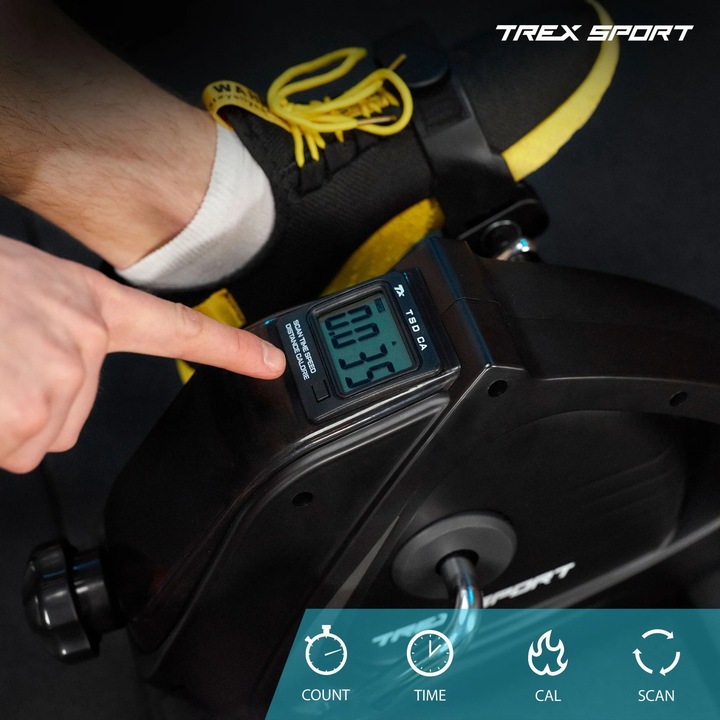 Rower stacjonarny mini rowerek treningowy do rąk i nóg rotor 2w1 Trex