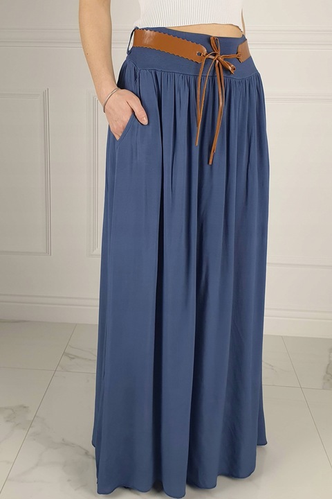 ZWIEWNA DŁUGA SPÓDNICA MAXI DO KOSTEK BOHO DAMSKA