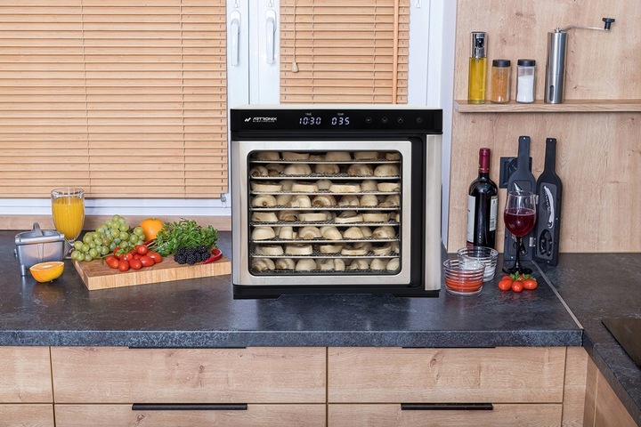 SUSZARKA SPOŻYWCZA DO ŻYWNOŚCI GRZYBÓW ZIÓŁ OWOCÓW WARZYW TIMER! 1000W