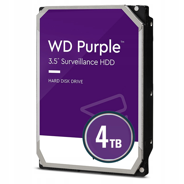 Dysk twardy Western Digital WD Purple WD43PURZ 4TB SATA 3,5"