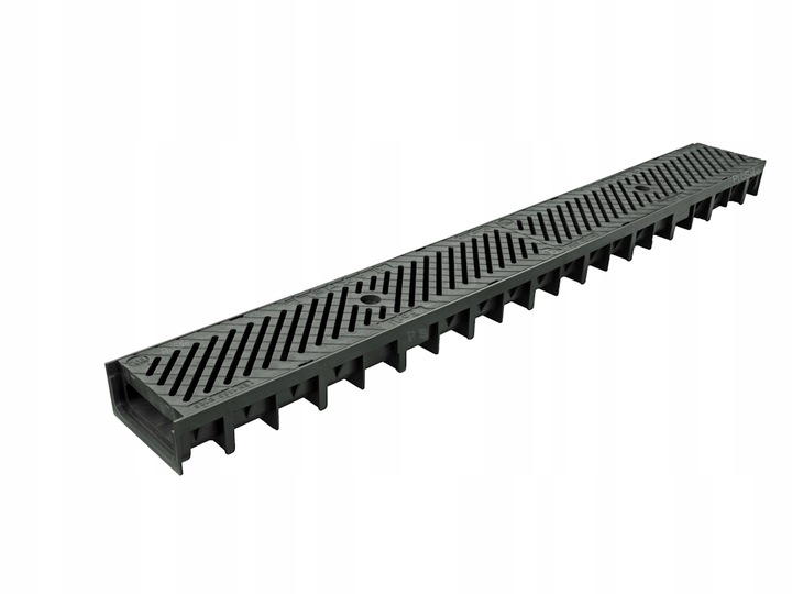 Odwodnienie liniowe ForU30 B125 Poliamid, metr, H=55mm