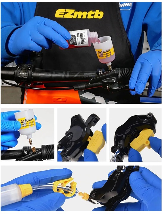METALOWY ZESTAW XXL DO OPDPOWIETRZANIA HAMULCÓW EZMTB 2022 STD - BAG