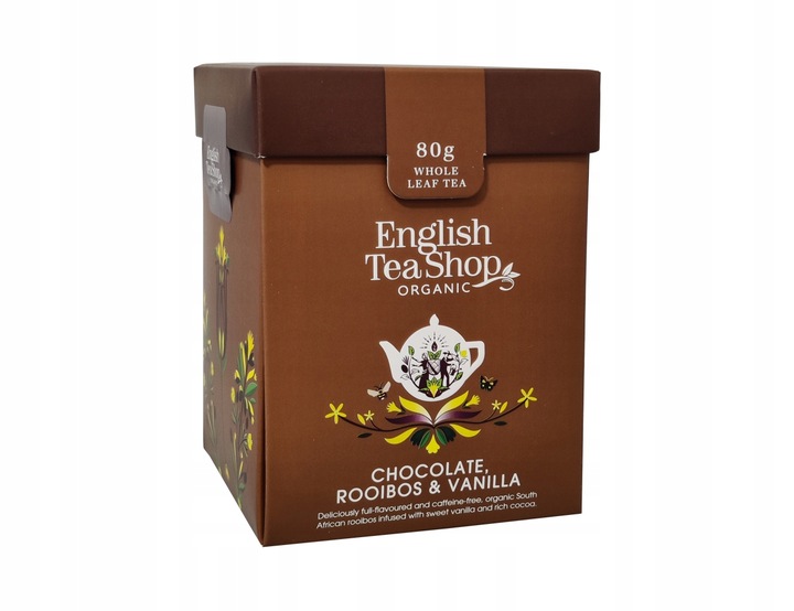 Chocolate, Rooibos & Vanilla – Herbata sypana 80g