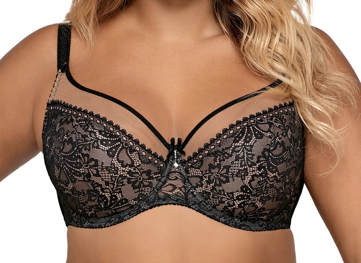 Biustonosz 1396 Crystal czarny 85E