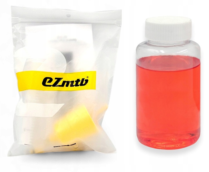 Zestaw do odpowietrzania hamulców EZmtb + olej Shimano 100ml