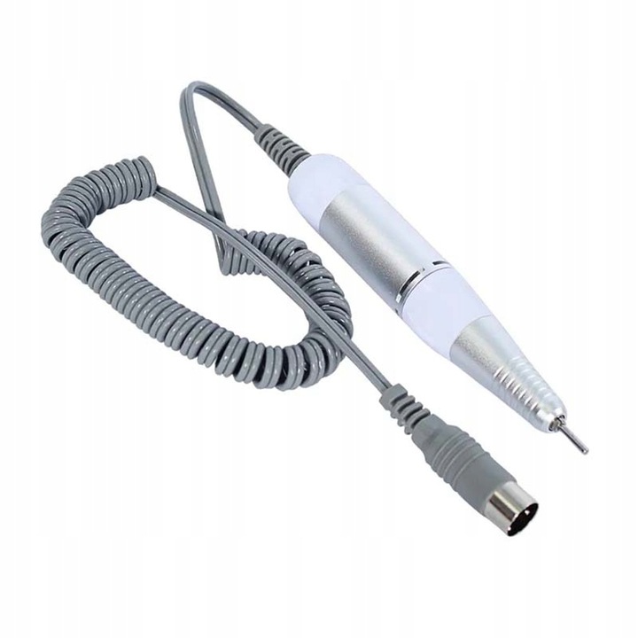 Rączka Prostnica Do Frezarki biało-srebrna Lekka i Cicha 5pin