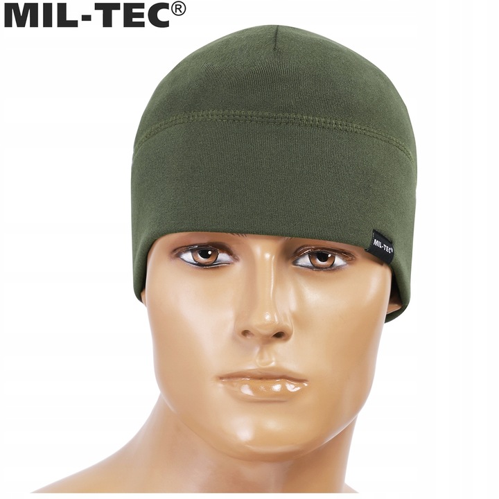 CZAPKA ZIMOWA TERMOAKTYWNA SPORTOWA MIL-TEC BEANIE SOFT POLAROWA OLIVE