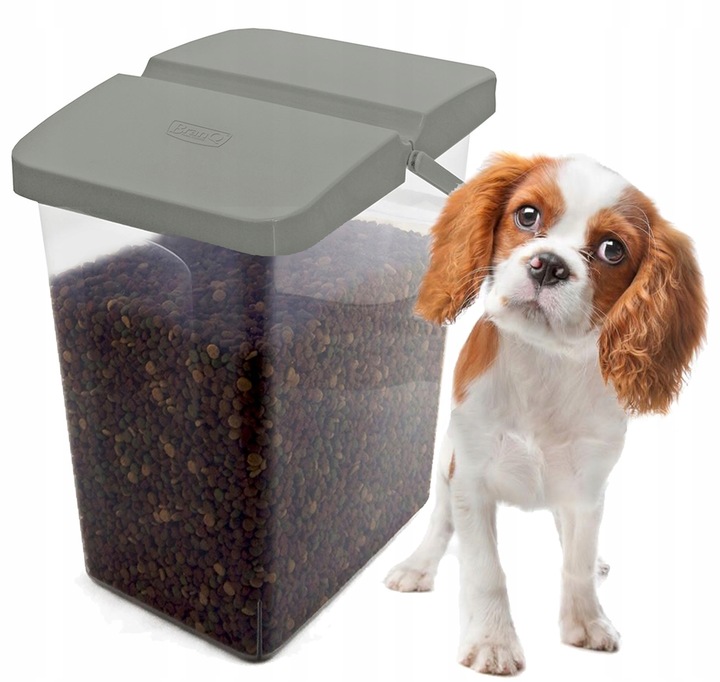 POJEMNIK DUŻY NA KARMĘ ZABAWKI ŻWIREK DLA PSA KOTA