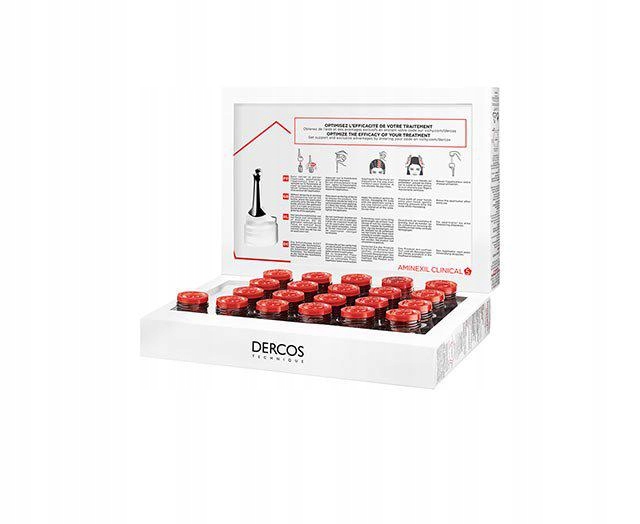Vichy Dercos Aminexil kuracja przeciw wyp wł21 amp