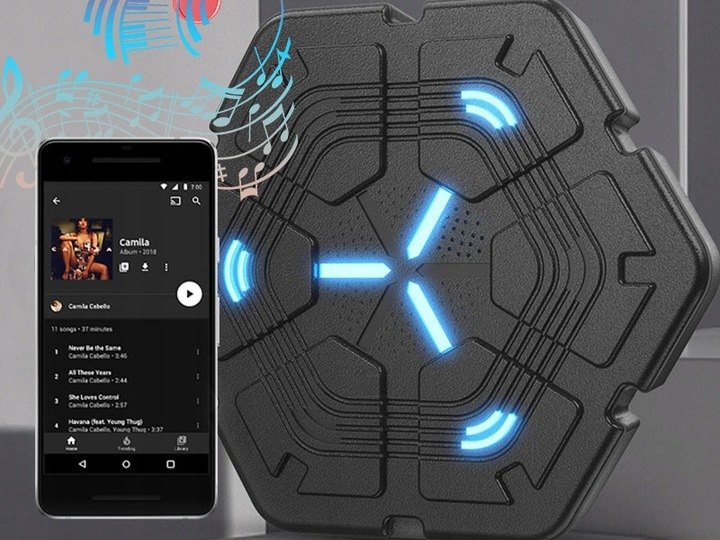 Music Boxing Machine Tarcza Bokserska Bluetooth Inteligentna Ścienna