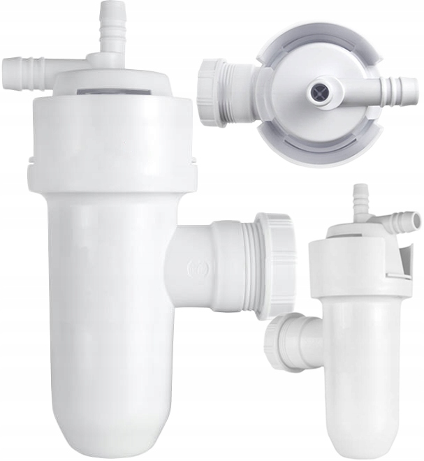 SYFON DO ODPROWADZANIA POPUŁCZYN ZMIĘKCZACZA PRZELEWU WODY UZDATNIACZ 40 mm