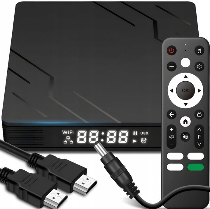 SMART BOX TV 4K 8K ANDROID TV 13 WIFI 6 BLUETOOTH 5 PRZYSTAWKA