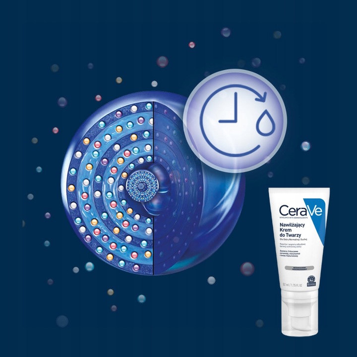 CeraVe Krem Nawilżający do Twarzy, Skóra Normalna i Sucha 52ml x2