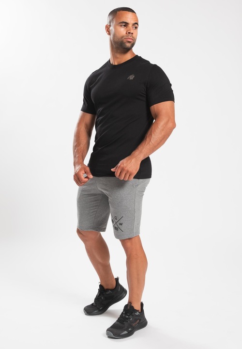 KOSZULKA MĘSKA NA SIŁOWNIE GORILLA WEAR OREGON TRENINGOWA STYLOWA NADRUK