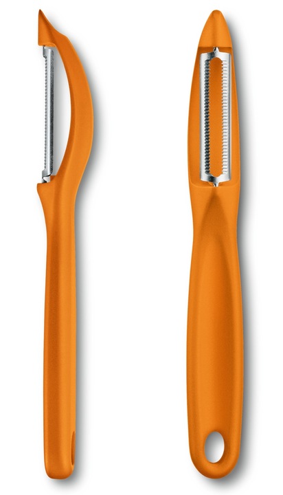 Victorinox 7.6075.9, obieraczka, dwukierunkowe ostrze ruchome, ząbkowane