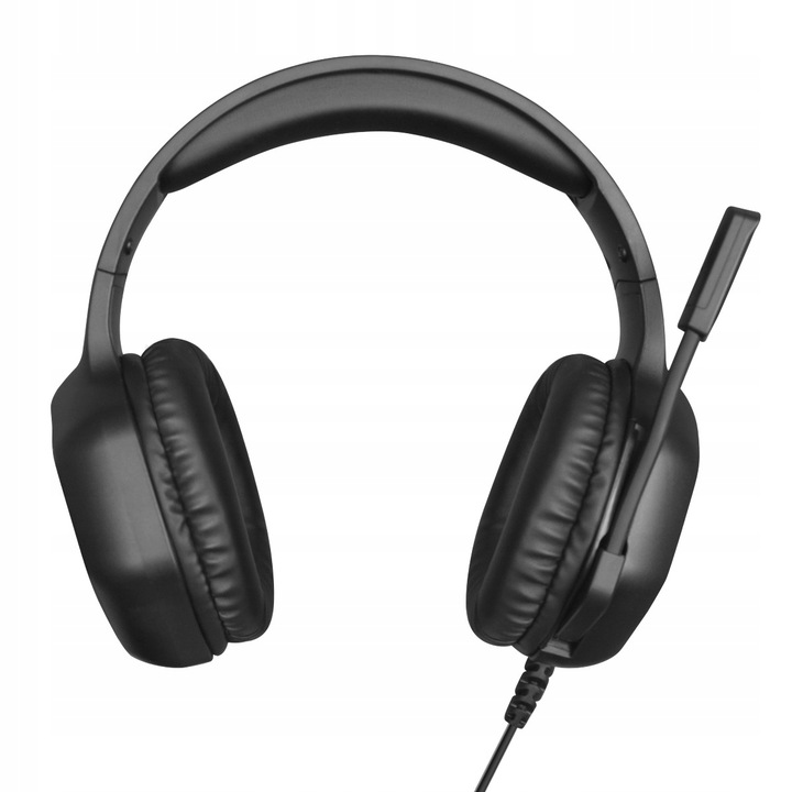 SŁUCHAWKI GAMINGOWE NASZUSZNE Z MIKROFONEM PRZEWODOWE RGB DLA GRACZY JACK