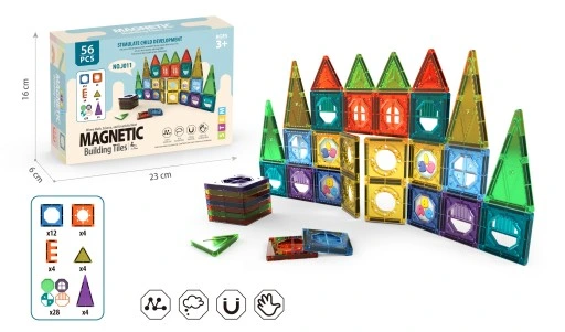 KLOCKI MAGNETYCZNE KONSTRUKCYJNE DUŻE PANELE 3D