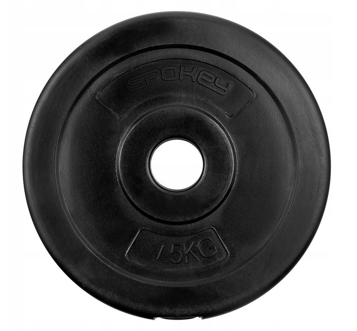 Hantle regulowane hantle bitumiczne 7,5kg ciężarki do ćwiczeń Spokey