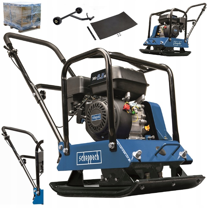 ORYGINALNA Zagęszczarka Gruntu Spalinowa 94kg 23kN HP1800S + MATA + OLEJ 1L