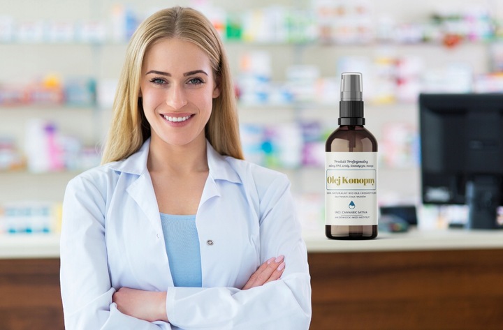 Olej KONOPNY nawilża działa przeciwzapalnie na skórę