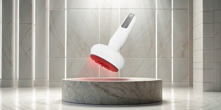 ELEKTRYCZNA BAŃKA CHIŃSKA MASAŻER Bezprzewodowy Antycellulitowy Herz