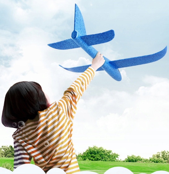 12X SAMOLOT STYROPIANOWY SZYBOWIEC RZUTKA SAMOLOTY ZE STYROPIANU DLA DZIECI