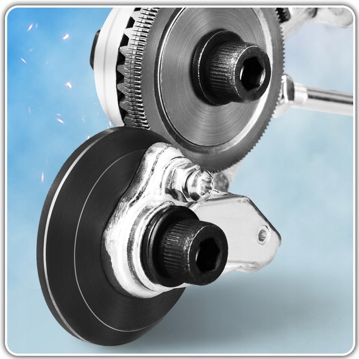 ADAPTER DO CIĘCIA BLACHY NA WKRĘTARKĘ WIERTARKĘ PRZYSTAWKA NOŻYCE