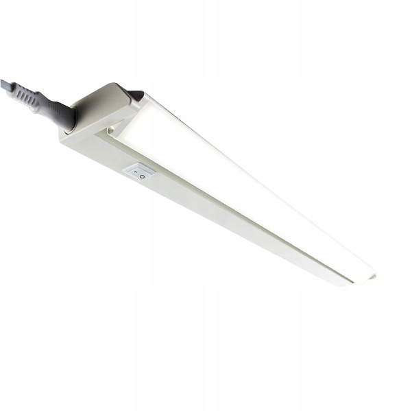 LAMPA OPRAWA PODSZAFKOWA MEBLOWA LED 10W CCT 4100K LISTWA BIAŁA