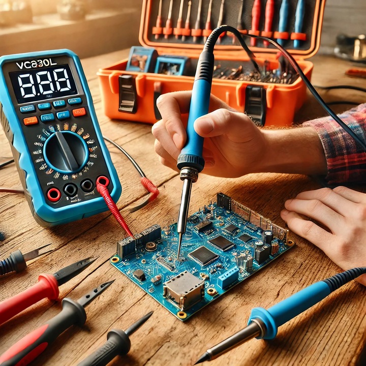 ZESTAW DO LUTOWANIA LUTOWNICZY LUTOWNICA MULTIMETR GROTY NAWIĘKSZY ZESTAW!