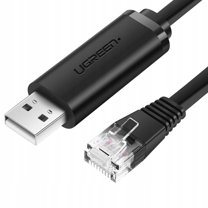 UGREEN KABEL KONSOLOWY USB - Ethernet RJ45 LAN DO URZĄDZEŃ SIECIOWYCH 1,5M