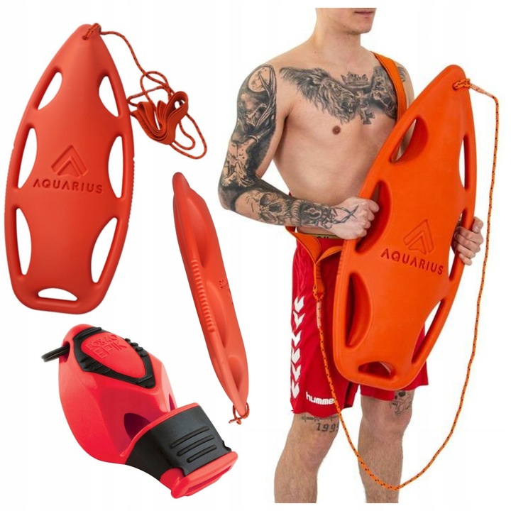 BOJKA RATOWNICZA ATEST AQUARIUS + GWIZDEK 115dB