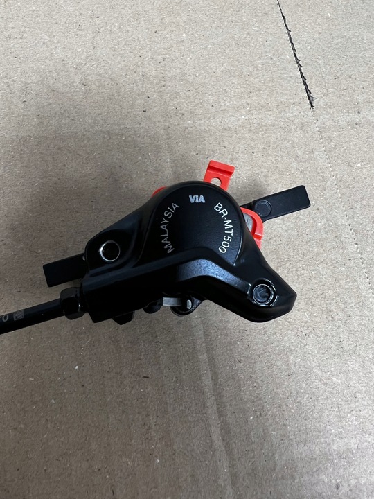 Hamulec hydrauliczny Shimano MT501 170 Tył