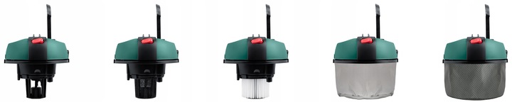 Odkurzacz przemysłowy bezworkowy do pyłu gruzu na sucho mokro