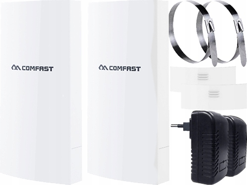 2x ACCESSPOINT BRIDGE MOST WiFi PUNKT DOSTĘPOWY ZEWNĘTRZNY OUTDOOR POE