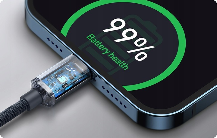 BASEUS KABEL PRZEWÓD USB-C - LIGHTNING DO IPHONE SZYBKIE ŁADOWANIE PD 20W