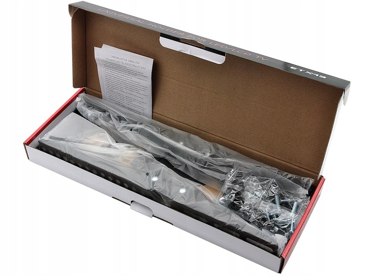 Uchwyt do telewizora 26-65 cali wieszak TV uniwersalny extra mocny do 60kg