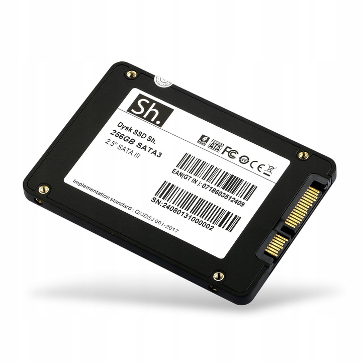 Dysk SSD Sh. 256GB SATA3 2,5" SATA III