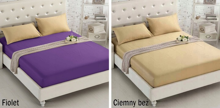 GRUBE PRZEŚCIERADŁO JERSEY Z GUMKĄ 200x220 + ZAKŁADKA NA ŁÓŻKO SOFĘ