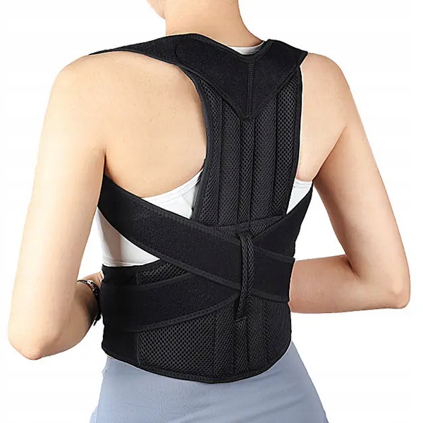 KOREKTOR WAD POSTAWY PLECÓW PAJĄCZEK SZELKI NA PROSTY KRĘGOSŁUP rozm. S