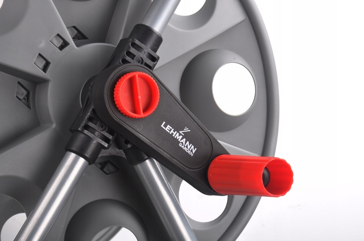 WÓZEK NA WĄŻ OGRODOWY Lehmann ZWIJACZ BĘBEN NA 45M 1/2" lub 25M