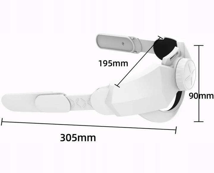 KIWI Quest 2 Pasek Do Gogli Strap Pasek na głowę