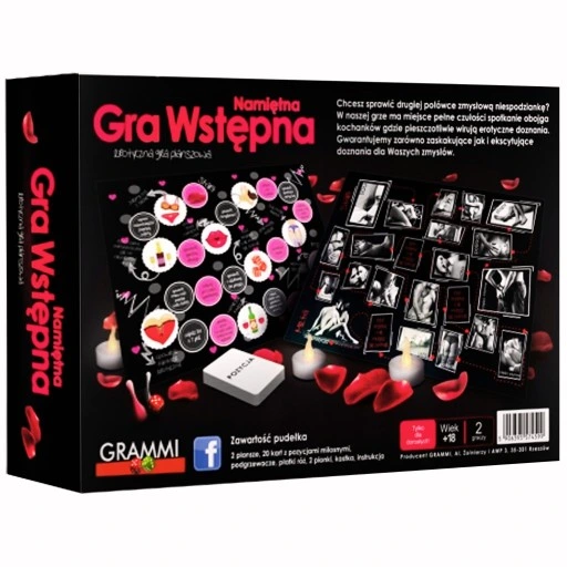 ROMANTYCZNA GRA EROTYCZNA NAMIĘTNA GRA WSTĘPNA DLA PAR PREZENT WALENTYNKI