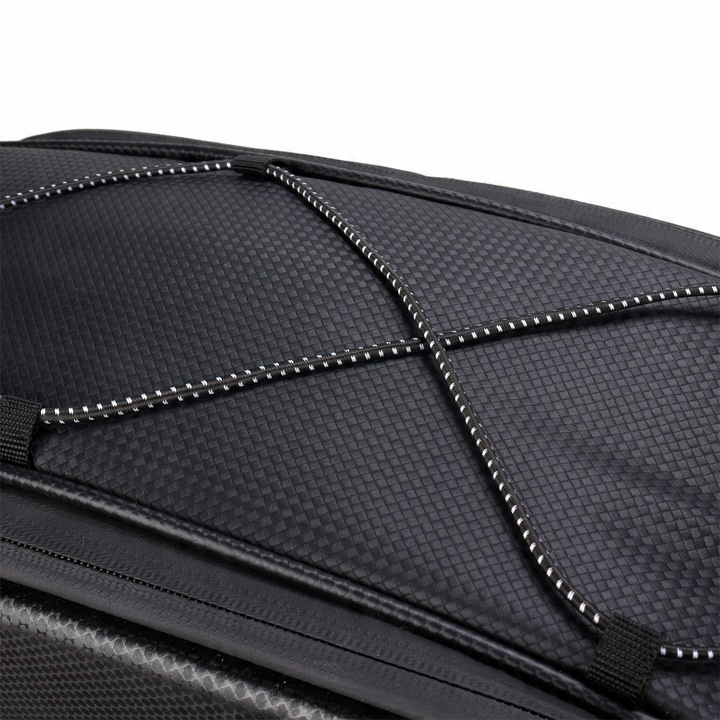 SAKWA ROWEROWA TORBA NA BAGAŻNIK ROWER ODBLASKOWA KUFER POJEMNA USZTYWNIANA