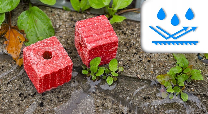 SILNA TRUTKA NA MYSZY I SZCZURY MURIBROM KOSTKA WOSKOWA BROMADIOLON