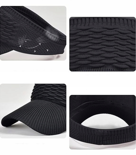 Czapka Z Daszkiem Damska Letnia Opaska Na Lato Plażę Uniwersalna Tenisowa